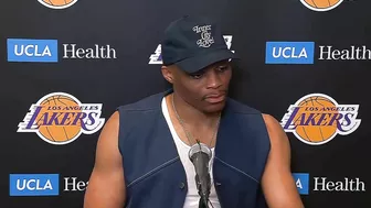 Russell Westbrook turns question on reporter: ‘What do you think should change?’ | NBA on ESPN