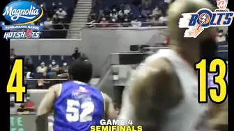 Magnolia vs Meralco highlights • march 30, 2022 game 4 - semifinals | Bolts leads 2-1