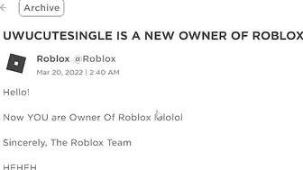 If I Owned ROBLOX ...????