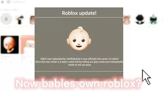 POV: Babies own roblox??-????????????