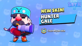 NEW CLASH ROYALE SKINS IN BRAWL STARS!????????(concept)