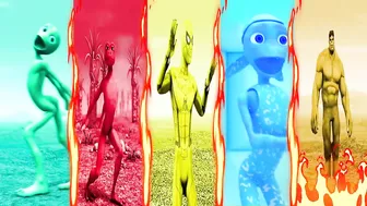 dance challenge dame tu cosita vs spiderman vs hulk vs me kemaste ???? Alien Green dance challenge ????