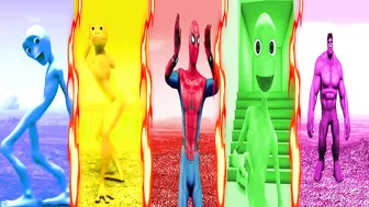 dance challenge dame tu cosita vs spiderman vs hulk vs me kemaste ???? Alien Green dance challenge ????