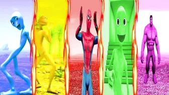 dance challenge dame tu cosita vs spiderman vs hulk vs me kemaste ???? Alien Green dance challenge ????