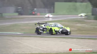 Valentino Rossi VR46 debuts at the GT World Challenge Europe, Imola 2022 - Audi R8 LMS Evo II GT3