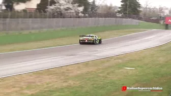 Valentino Rossi VR46 debuts at the GT World Challenge Europe, Imola 2022 - Audi R8 LMS Evo II GT3