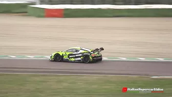 Valentino Rossi VR46 debuts at the GT World Challenge Europe, Imola 2022 - Audi R8 LMS Evo II GT3