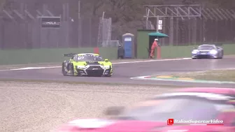 Valentino Rossi VR46 debuts at the GT World Challenge Europe, Imola 2022 - Audi R8 LMS Evo II GT3