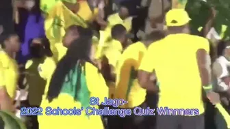 ST JAGO CELEBRATE 2022 TVJ SCHOOLS’ CHALLENGE QUIZ WIN