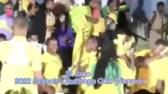 ST JAGO CELEBRATE 2022 TVJ SCHOOLS’ CHALLENGE QUIZ WIN