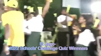 ST JAGO CELEBRATE 2022 TVJ SCHOOLS’ CHALLENGE QUIZ WIN