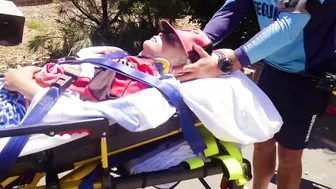 Little Boy In Agony After Serious Fall