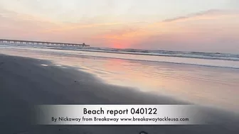 Beach fishing report. 040122