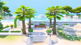 ???? Tartosa Beach | No CC | The Sims 4 : My Wedding Stories | Stop Motion Build