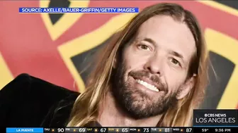 Locals, Foo Fighters fans gather to honor Taylor Hawkins with drum circle in Long Beach