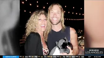 Locals, Foo Fighters fans gather to honor Taylor Hawkins with drum circle in Long Beach