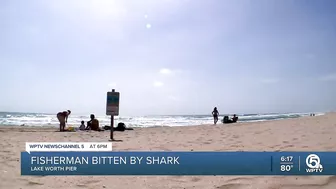 Fisherman bitten by shark in Lake Worth Beach