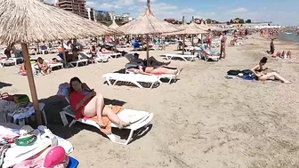 Plaja Caro Beach 4K Video  Sun Summer Party Fun Mamaia Beach Bikini Beach.