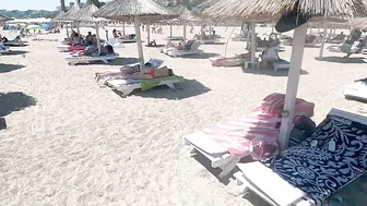 Plaja Caro Beach 4K Video  Sun Summer Party Fun Mamaia Beach Bikini Beach.