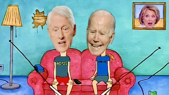 Biden, Barack & Bill as Beavis and Butthead watch TV (Try NOT To Laugh)