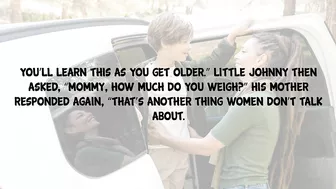 Funny Joke - Little Johnny Asks His Mother How Old Are You