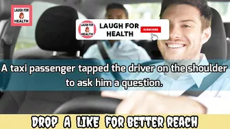 funny comedy best joke: taxi passenger! joke make me laugh hard! just for fun!