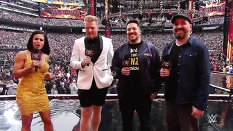 Celebrities at WrestleMania