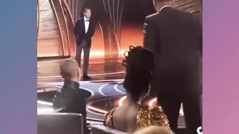 Unseen Video: Jada Pinkett Smith Laughing When Will Smith Slapped Chris Rock At The Oscars!