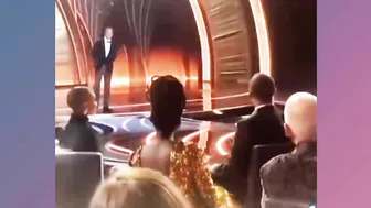 Unseen Video: Jada Pinkett Smith Laughing When Will Smith Slapped Chris Rock At The Oscars!