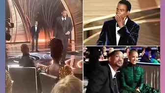 Unseen Video: Jada Pinkett Smith Laughing When Will Smith Slapped Chris Rock At The Oscars!