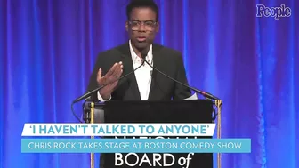 Chris Rock Says "I Haven't Talked to Anyone Despite What You Heard" at Comedy Show | PEOPLE