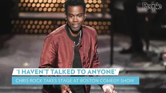 Chris Rock Says "I Haven't Talked to Anyone Despite What You Heard" at Comedy Show | PEOPLE