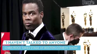 Chris Rock Says "I Haven't Talked to Anyone Despite What You Heard" at Comedy Show | PEOPLE