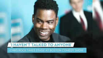 Chris Rock Says "I Haven't Talked to Anyone Despite What You Heard" at Comedy Show | PEOPLE