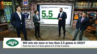 Will the Jets win OVER or UNDER 5.5 games next season? | Get Up