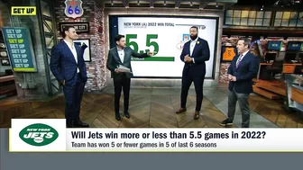 Will the Jets win OVER or UNDER 5.5 games next season? | Get Up