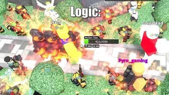 Pyro gaming in TDS | Roblox