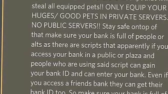 Pet Simulator X Got HACKED.. (Roblox)