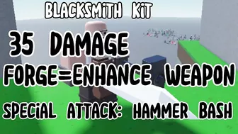 Blacksmith Kit?? (Roblox Bedwars)