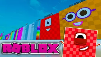 NUMBERBLOCKS FROM 1 TO 1,000,000,000 VERY LARGE NUMBERS | ROBLOX