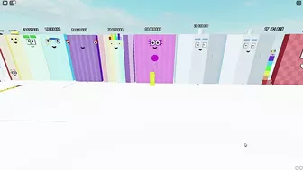 NUMBERBLOCKS FROM 1 TO 1,000,000,000 VERY LARGE NUMBERS | ROBLOX