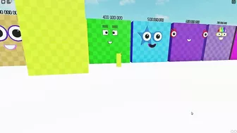 NUMBERBLOCKS FROM 1 TO 1,000,000,000 VERY LARGE NUMBERS | ROBLOX