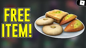 [FREE ITEM] HOW TO GET THE DESSERT PLATE HAT! | ROBLOX