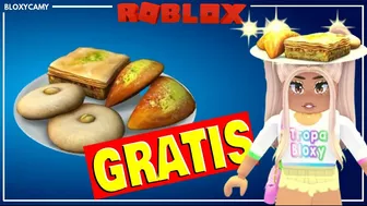 ????GRÁTIS - PRATO DE COMIDA QUE *BRILHA* NO ROBLOX! NOVO ÍTEM GRÁTIS NO ROBLOX