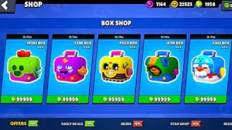 WOW! BOX SHOP IN BRAWL STARS?!????????(concept)