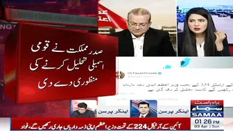 Speaker ka faisla challenge nahi kiya jasakta - Imran Riaz Khan ka tajzia - SAMAATV