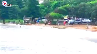 Beach in Sydney flooded by high tide | Natural Disaster 2022