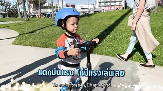 ขี่ Scooter Venice Beach | Mika Mia The Twins