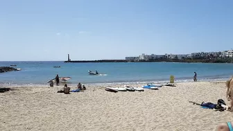 ????PLAYA LAS CUCHARAS BEACH | COSTA TEGUISE