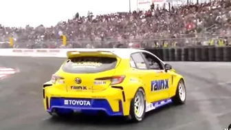 GR Toyota Corolla Reveal at Formula Drift long beach 2022